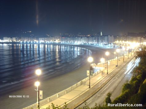 La belleza de la noche. San Sebastin, Guipzcoa - San Sebastin, Guipzcoa, Pas Vasco